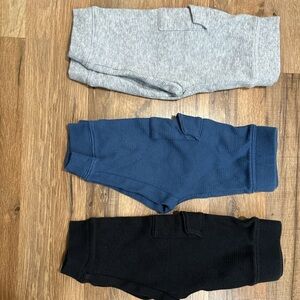 Kids' Gray, Blue, and Black Bottoms